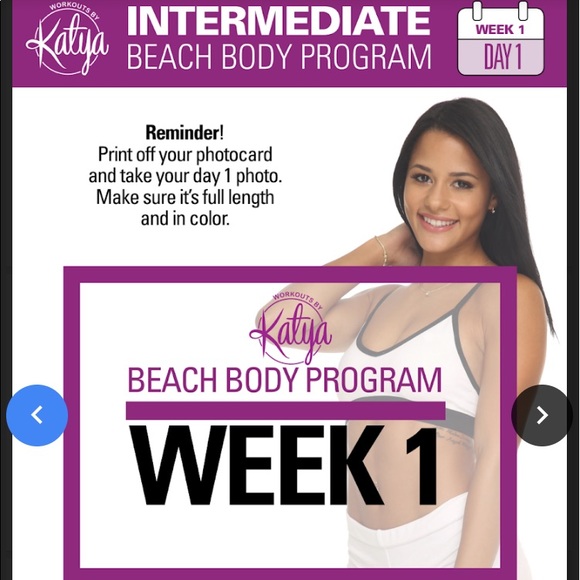 Katya Elise Henry Beach Body Program - Picture 1 of 1